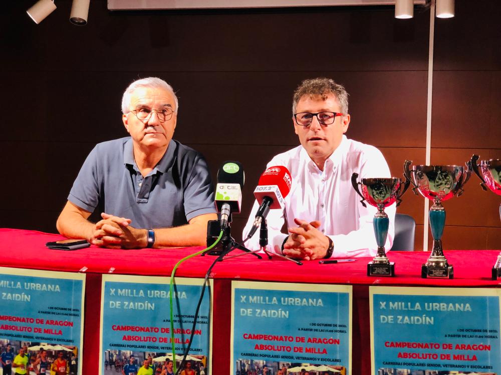 Imagen La X Milla de Zaidín se constituye como Campeonato de Aragón Absoluto de Milla