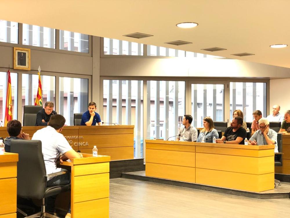 Imagen Celebrada la sesión ordinaria del pleno comarcal
