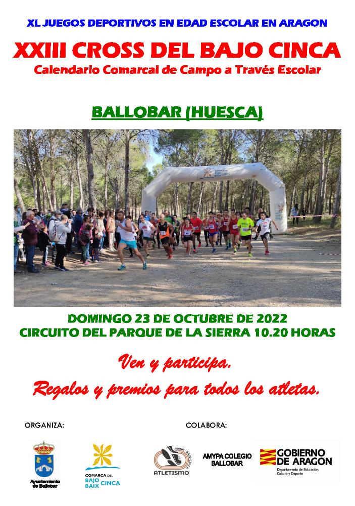 Imagen Arranca del calendario “Campo a Través” con el XXIII Cross de Ballobar