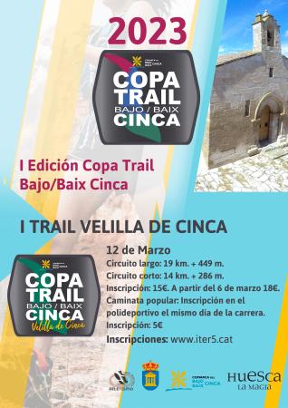 Imagen Celebración de la I Trail Velilla de Cinca, dentro de la I Copa Trail...
