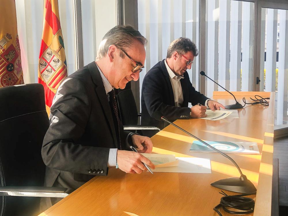 Imagen: Firma de Adhesión a Aragón Circular