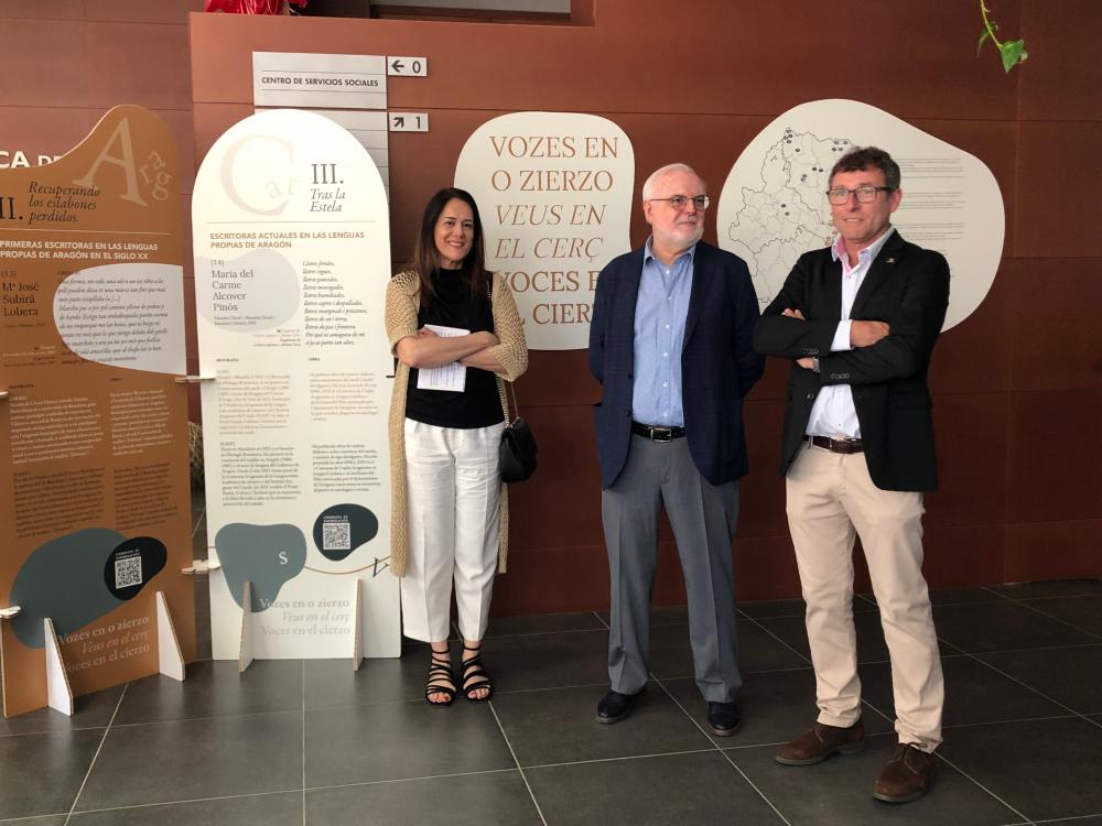 Imagen Exposición dedicada a las lenguas de Aragón en la sede de la Comarca del Bajo/Baix Cinca