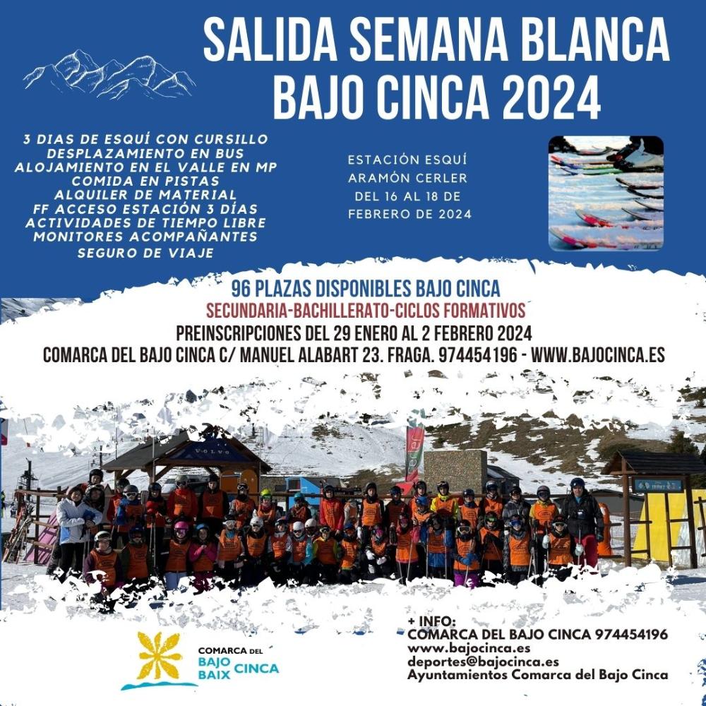 Imagen Publicado el listado de preinscritos a la salida de la nieve Semana Blanca 2024