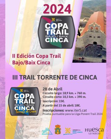 Imagen II Copa Trail Bajo/Baix Cinca. III Trail Torrente de Cinca