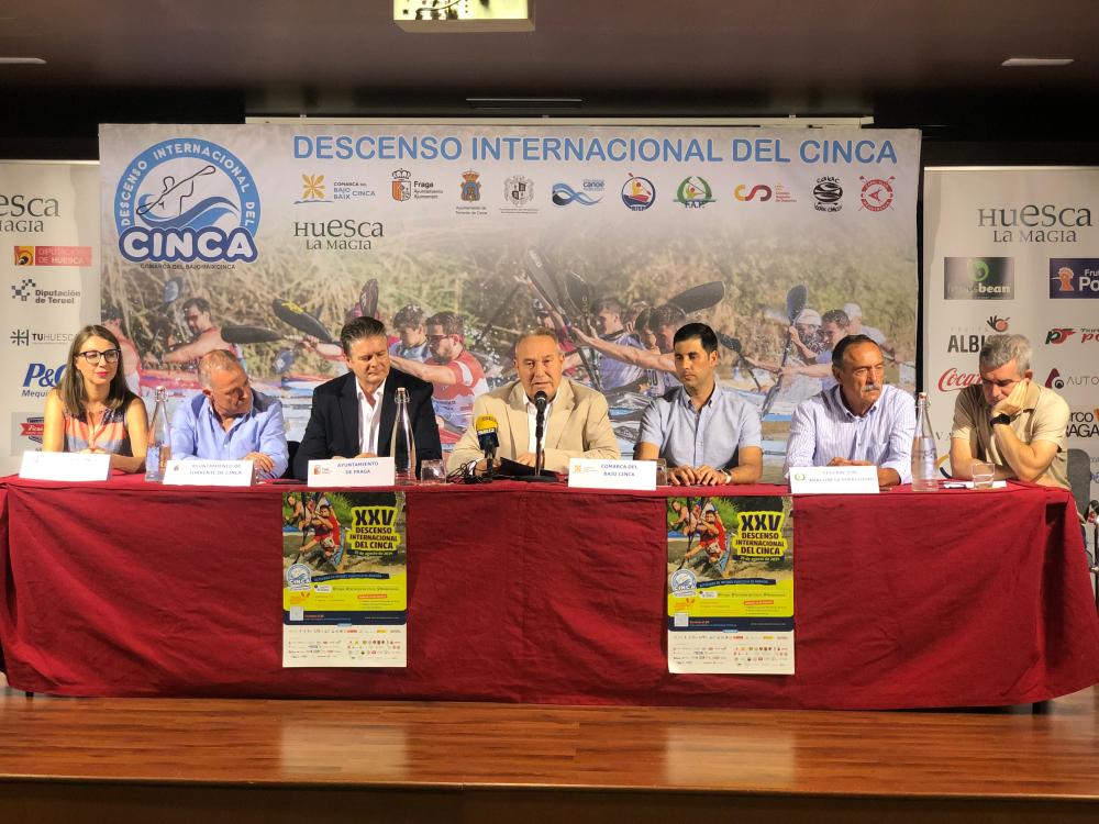 Imagen El Cinca acogerá el descenso más internacional de su historia