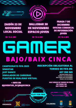 Imagen La Comarca del Bajo/Baix Cinca impulsa el ocio juvenil con el evento...