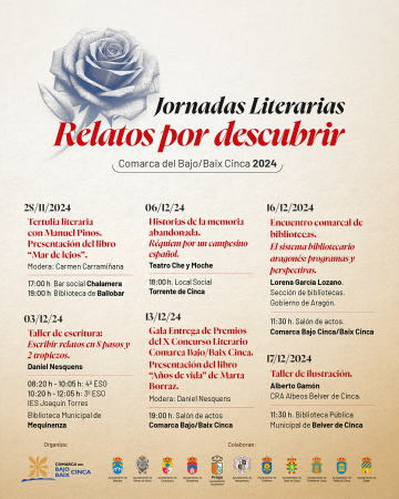 Imagen "Relatos por Descubrir", las Jornadas Literarias que apuestan...