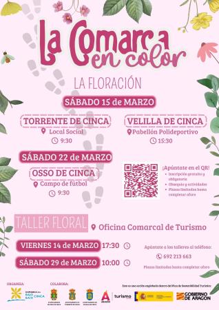 Imagen La Comarca del Bajo/Baix Cinca presenta tres rutas de la floración y dos...