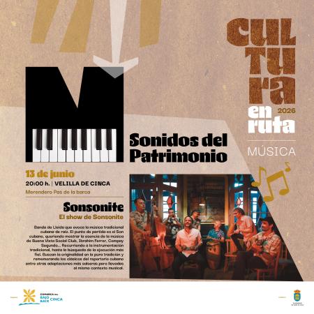 Imagen Sonidos del Patrimonio - Sonsonite