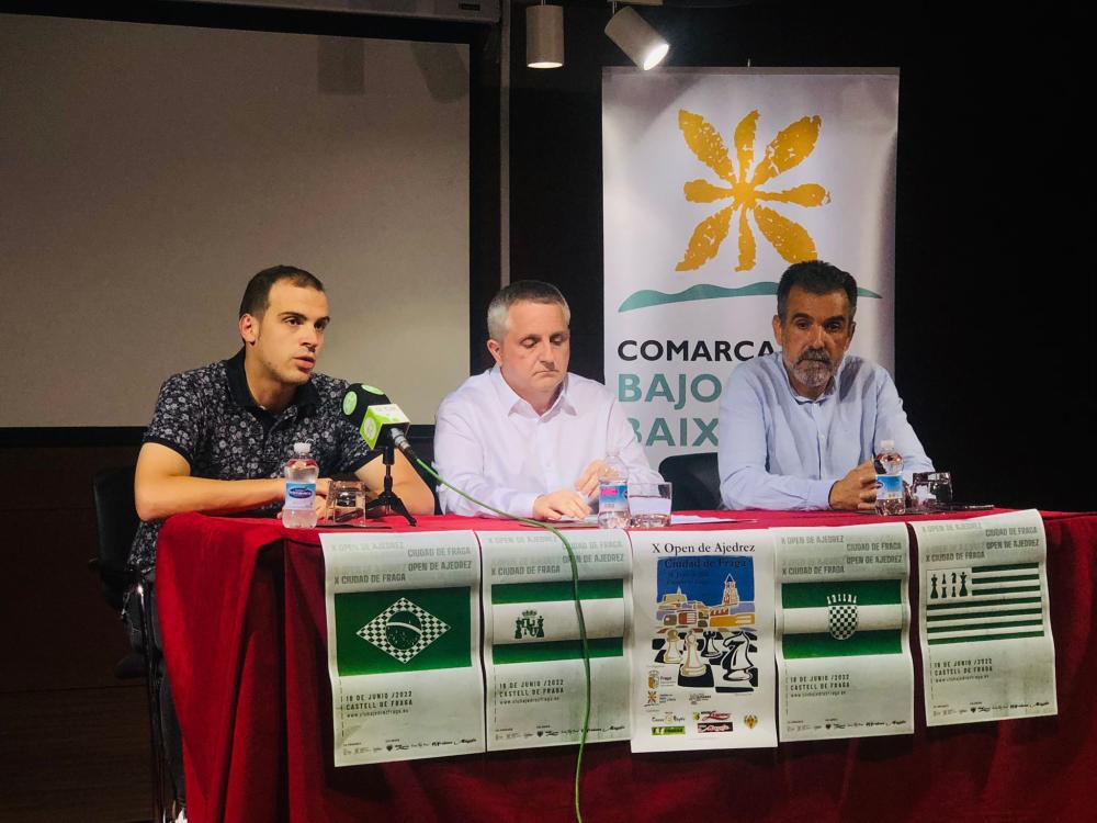 Imagen Presentación del X Open de Ajedrez Ciudad de Fraga