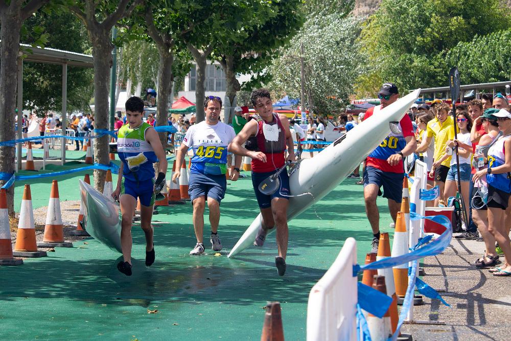 Imagen 420 palistas se dan cita en el Bajo/Baix Cinca en la Copa España de Maratón 2022