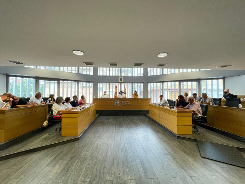 Imagen: Sesión de Pleno del consejo comarcal
