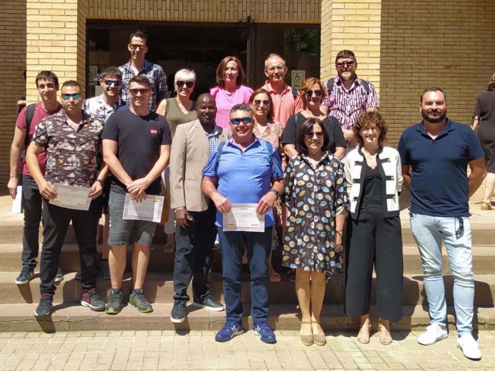 Imagen Clausura del taller de empleo “Bajo Cinca Sostenible” en Huesca