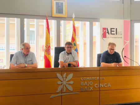 Imagen La Comarca del Bajo/Baix Cinca firma otro año más el convenio de...